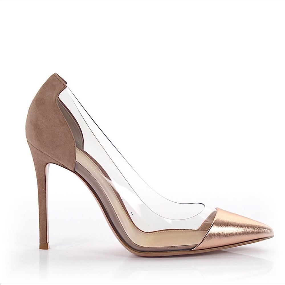 Gianvitto Rossi Plexi pump